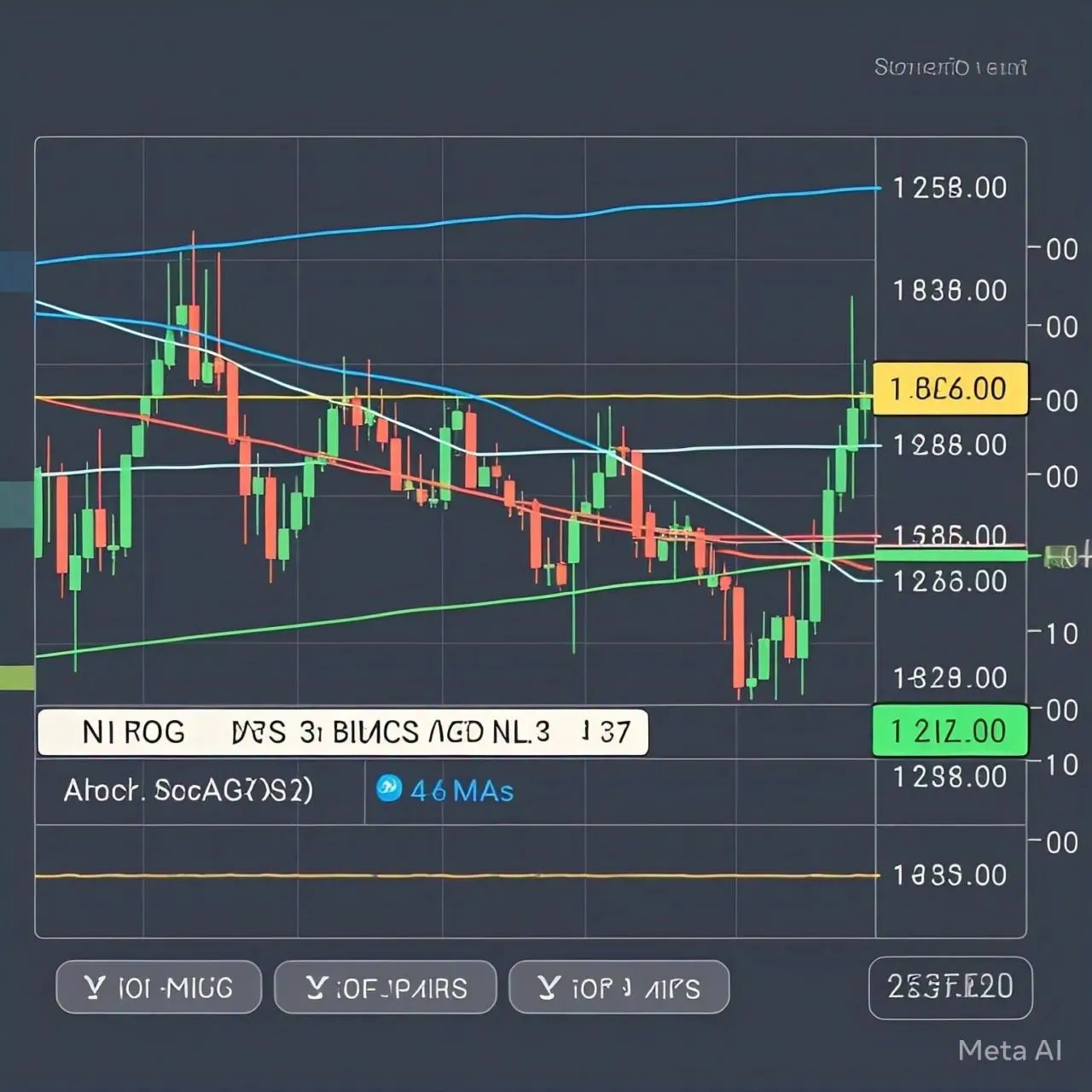 Indicator NTS with 4 MAs for TradingView